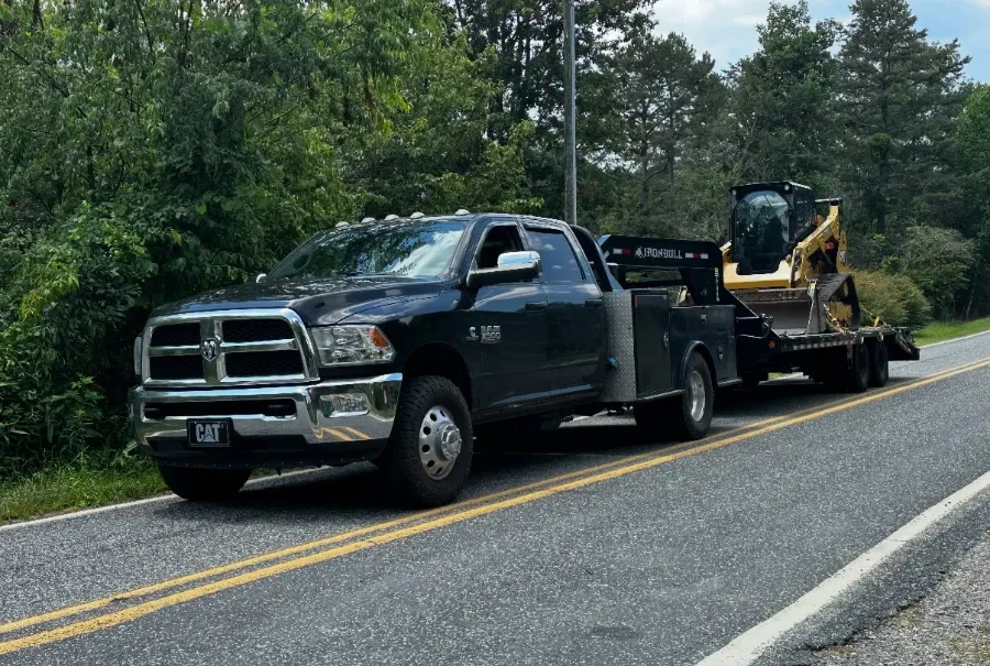 Truck and trailer hauling equipment